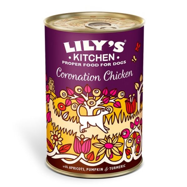 Picture of Lily's Kitchen Dog Tin Coronation Chicken 6x400g