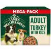 Picture of James Wellbeloved Dog - Adult Pouch Turkey & Rice In Gravy 48x90g