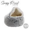 Picture of Ancol Sleepy Paws Plush Cove Bed