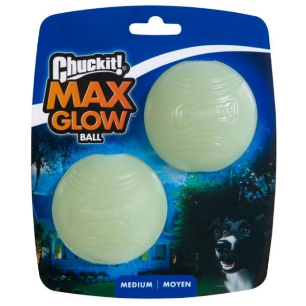 Picture of Chuckit Max GlowBall Medium 2pack