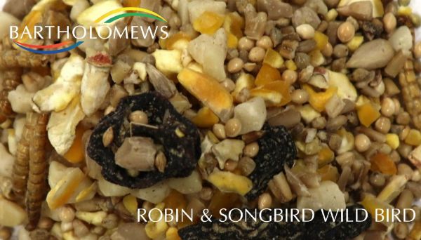 Picture of Bartholomews Robin  & Songbird Seed 15kg