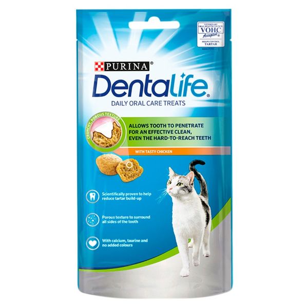 Picture of Dentalife Cat Dental Treats Chicken 40g