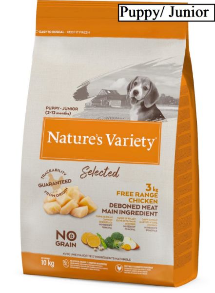 Picture of Natures Variety Dog - Selected Dry Puppy Junior Chicken 10kg