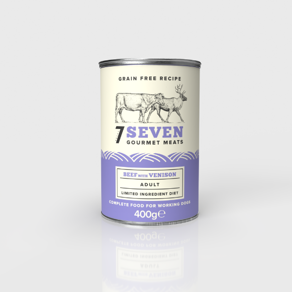 Picture of Seven Adult Beef & Venison Tins 6x400g