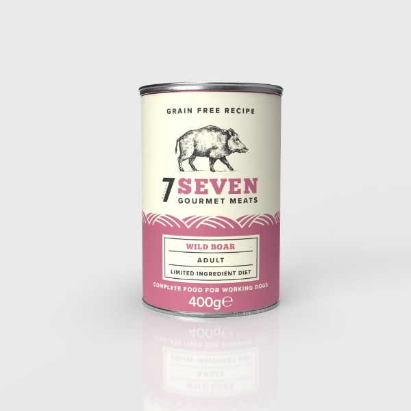 Picture of Seven Dog - Adult Wild Boar Tins 6x400g