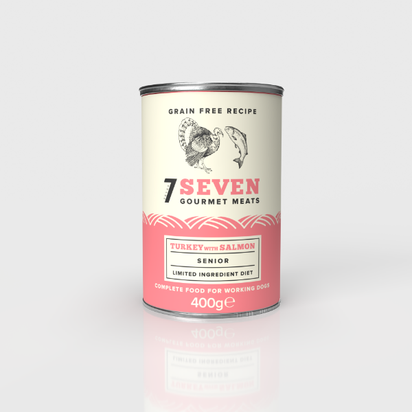 Picture of Seven Dog - Senior Turkey & Salmon Tins 6x400g